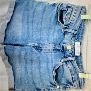 Women's Blue Denim Shorts